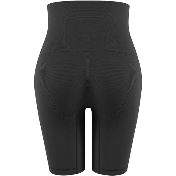 NWT Tummy and Waist Control Black Womens M Lycra Shapewear Shorts - Picture 3 of 6